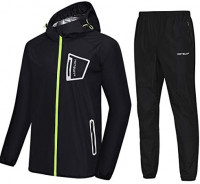 HOTSUIT Sauna Suit Men Weight Loss Anti Rip Sweat Suits Workout Jacket : Sports & Outdoors