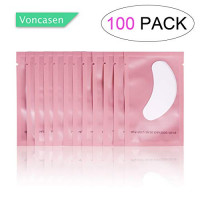 100 Pairs Set Gel pads for eyelash extensions, Comfy and Cool Under Eye Pads for Eyelash Extensions Eye Patches Beauty Tool: Beauty