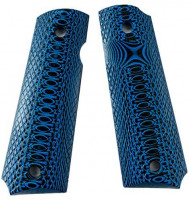 Aibote Full Size G10 1911 Gun Grips Handgun Pistol Knife Custom DIY EDC Handles Material fits Most Commander, Standard & Government 1911 Models(Blue) : Sports & Outdoors