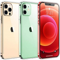 Temdan Compatible with iPhone 12 Case/Compatible with iPhone 12 Pro Case - Clear: Electronics