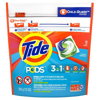 Tide PODS Ocean Mist Scent HE Turbo Laundry Detergent Pacs, 16 count, 14 Ounce: : Grocery & Gourmet Food