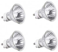 Mandala Crafts Replacement Bulb for Candle Warmer, Scent Wax Burner, Fragrance Melt; Halogen 120v 25-watt GU10, 4 Packs: Home Improvement