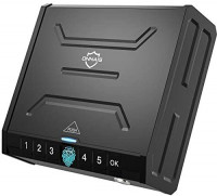 ONNAIS Gun Safe - Biometric Gun Safe for Pistols, Quick-Access Handgun Safe Firearm Safety Device with Fingerprint Lock or Key Pad, Smart Pistol Safe Gun Lock Box for Home Bedside Nightstand Car : Sports & Outdoors