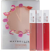 Maybelline New York Superstay Matte Ink Liquid Lipstick Makeup Holiday Kit, Lover/Pioneer/Seductress : Beauty