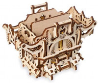 UGEARS 3D Puzzle for Board Games – Deck Box for up to 120 Game Cards - Unique Mechanical Devices for Family Tabletop Role-Playing Games - Wooden Construction Kits for Adults: Toys & Games
