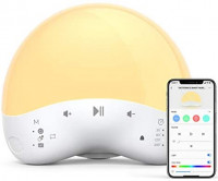 TaoTronics White Noise Machine, RGB & Warm Night Light with 25 Non-Looping Sounds, APP & Voice Control, Auto-Off Timer, Sleep Trainer for Baby, Toddlers & Adults: Health & Personal Care