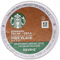 Starbucks Decaf Pike Place Roast, K-Cup for Keurig Brewers, 24 Count: : Grocery & Gourmet Food