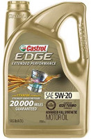 Castrol 1598EF Edge Extended Performance 5W-20 Advanced Full Synthetic Motor Oil, 5 Quart: Automotive