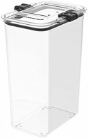 Prepara Latchlok 22.5 Cup Glass Food Storage Container, clear (LL25182): Kitchen & Dining