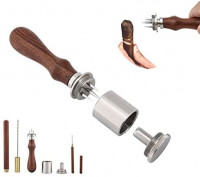Cigar Punch Enhancer Tool & Nubber, Sangle Sopffy Cigar Draw with Wooden Handle | Cigar Poker for Piercing, Make Your Every Shot More Enjorable: Health & Personal Care