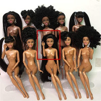 chefensty Toy African Doll American Doll Accessories Body Joints Can Change Head Foot: Arts, Crafts & Sewing
