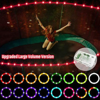 【Upgraded Large Volume Version】 LED Trampoline Lights,Remote Control Trampoline Rim LED Light, C Battery Box, 16 Color Change, Waterproof, Bright to Play at Night Outdoors, Good Gift for Kids : Sports & Outdoors