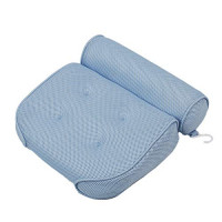 Bath Pillow Bathtub Pillow with 6 Upgraded Non-slip Suction Cups, Extra Thick Spa Bathtub Cushion for Head, Neck, Back and Shoulder Support, Fits Jacuzzi & Hot Tubs (Blue) : Beauty