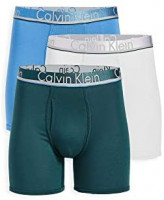 Calvin Klein Underwear Men's Comfort Micro 3 Pack Boxer Briefs at Men’s Clothing store