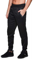 RBX Active Men's Athletic Fleece Lined Tapered Jogger Sweatpant with Pocket at Men’s Clothing store