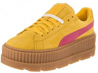 PUMA Womens Fenty by Rihanna Suede Cleated Creeper Casual Sneakers, | Shoes