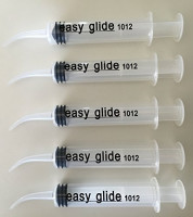 (Qty 5) Easy Glide Curved Tip Syringes 10/12cc (No Needle): Industrial & Scientific