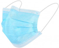 VSYS 50Pcs Disposable Face Mask 3 Ply Filter with Elastic Earloop, 3 Layer Filter Safety Dust Mask Soft Face Cover Blue: Health & Personal Care