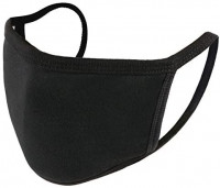 UNIME Anti-Dust Mouth Mask Cotton Mouth Mask, Unisex Black Face Mask Reusable Fashion Mask Anime Face Mask Washable Mask Reusable Mask for Cycling Camping Travel for Men Women, Pack of 1
