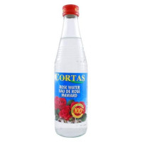 Cortas Rose Water, 10-Ounce Bottles (Pack of 4) : Natural Flavoring Extracts : Grocery & Gourmet Food