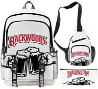 Wholesale 3pcs Backwoods Backpack for Boys Men Backwood Bag Beer