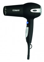 Conair 1875 Watt Ionic Ceramic Hair Dryer, Black