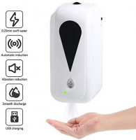 Sanitizer dispenser Wall mount 1200ML Automatic Touchless  Sensor Alcohol spray 