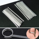 Ring Size Adjuster for Loose Rings - Jewelry Sizer, Mandrel for Making Jewelry Guard, Spacer, Sizer, Fitter - 12 Pack, 2 Sizes - Spiral Silicone Tightener Set with Polishing Cloth
