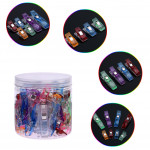 MumCraft Multipurpose Sewing Clips with Tin Box Package, Assorted Colors, Pack of 100