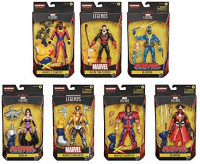 Deadpool Marvel Legends Wave 3 Set of 7 Figures (Strong Guy BAF): Toys & Games