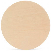 18 Inch Wooden Circle, 1/4 Inch (6mm) Thick Unfinished Baltic Birch Wood by Woodpeckers