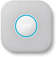 Google Nest Protect Smoke + Carbon Monoxide Alarm, S3000BWES, 2nd Gen, Battery