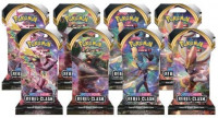 Pokemon Sword and Shield Rebel Clash: 8 Sleeved Booster Packs: Toys & Games