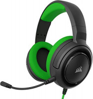Corsair HS35 Wired Stereo Gaming Headset w/Microphone - Green: Electronics