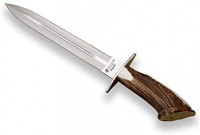 Joker "Guepardo CN29 Hunting Knife with Deer Antler Handle and 11,8 inches Blade, Leather Sheath Included, Fishing Tool, Hunting, Camping and Hiking: Sports & Outdoors