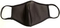 DewAmor Reusable, Washable Neoprene/Cotton Face Mask Protection from Dust, Pollen, Pet Dander and other Airborne Irritants(Black): Home Improvement