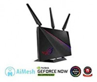 ASUS ROG (GT-AC2900) Dual-Band Wireless Gigabit Wi-Fi Gaming Router - GeForce Now Optimization with Triple-Level Game Acceleration, 4X LAN, 1X USB 3.0, 1X USB 2.0 Compatible with Aimesh: Computers & Accessories