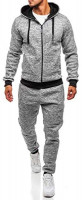 Stoota Men's 2020 2 Pieces Solid Color Hoodie Tracksuit, Zipper Up Jogging Gym Sweatsuit Pants Sets Activewear at Men’s Clothing store
