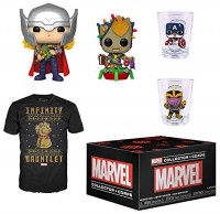 Funko Marvel Collector Corps Subscription Box, Marvel Holiday Theme, November 2019, XXL T-Shirt: Toys & Games
