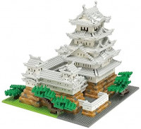 Kawada Nano-Block NB-042 Himeji Castle Special Deluxe Edition: Toys & Games