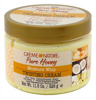 Creme Of Nature Pure Honey Twisting Cream 11.5 Ounce Jar (340ml) (2 Pack) : Beauty