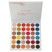 Beauty Glazed Your Shades Matte Glitter Makeup 36 Colors Eyeshadow Palette Highlighter Shimmer Makeup Pigment Eyeshadow Palette Cosmetics : Beauty