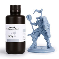 ELEGOO 3D Rapid Resin LCD UV-Curing Resin 405nm Standard Photopolymer Resin for LCD 3D Printing Grey 500g: Industrial & Scientific