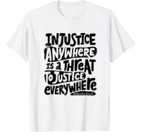 Black Lives Matter African American Protest Racism BLM T-Shirt: Clothing