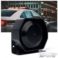 Xprite Compact 200 Watt High Performance Extra Slim Siren Speaker (Capable with Any 100-200 Watt Siren): Automotive