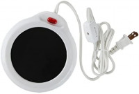 Home-X Mug Warmer, Desktop Heated Coffee & Tea - Candle & Wax Warmer (White): Beverage Warmers: Kitchen & Dining