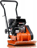 SuperHandy Plate Compactor AlphaWorks 7 HP 209cc Gas Engine 4200-Pounds of Compaction Force with 20 × 15 Inch Plate for Paving Projects Landscapes Sidewalks Patios EPA/CARB Compliant: Home & Kitchen