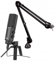Rode NTUSB Versatile Studio-Quality USB Microphone BUNDLE. Value Kit with Acc: Camera & Photo