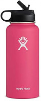 Hydro Flask Wide Mouth Water Bottle, Straw Lid, Old Style Design - 32 oz, Watermelon : Sports & Outdoors